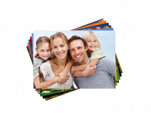 Impressão A4  (21x30 cm) Impressão frente | Couchê 170g brilho