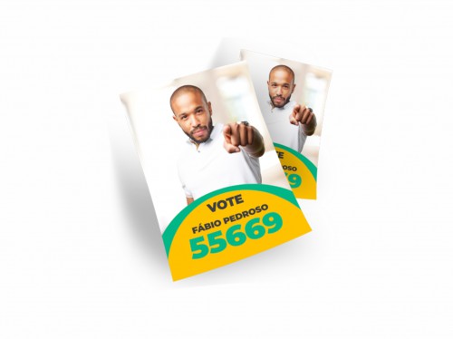 Santinhos - (Eleições 2026) A partir de 5000 unds.