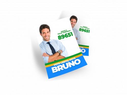 Santinhos - (Eleições 2026) A partir de 50.000 unds.