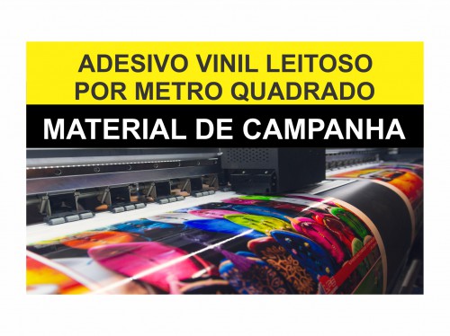 Adesivo Vinil Leitoso  (Por metro quadrado)