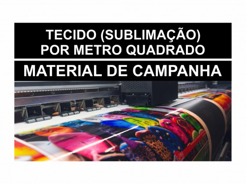 Tecido (em Sublimação) (Por metro quadrado)