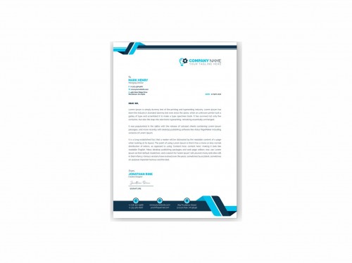 Papel Timbrado (21x30cm)  Papel offset 90g