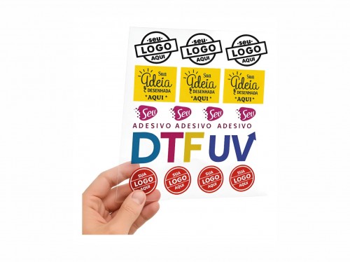Adesivo DTF UV A3